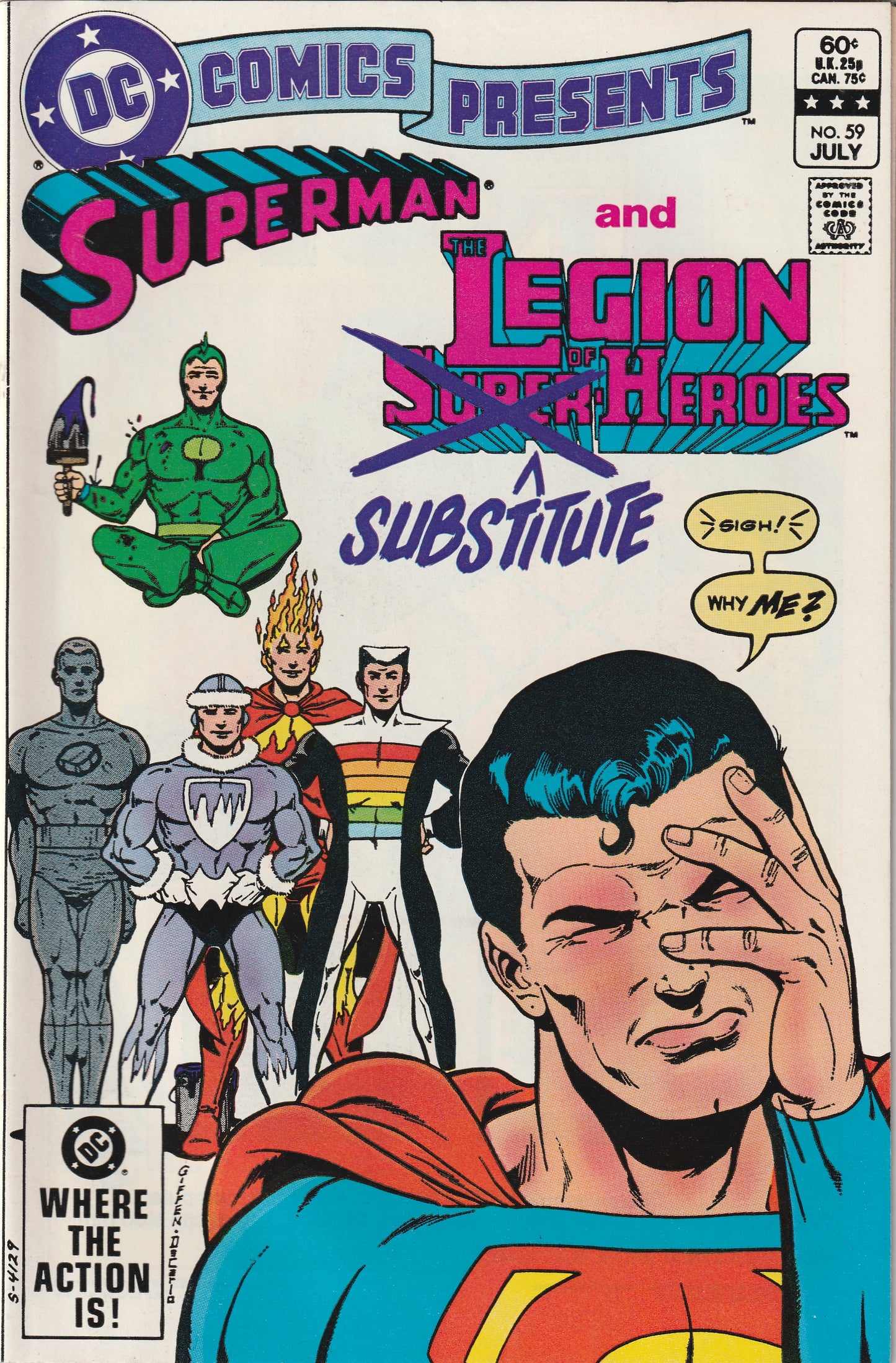 DC Comics Presents #59 (1983) - Superman and Legion of Super Heroes
