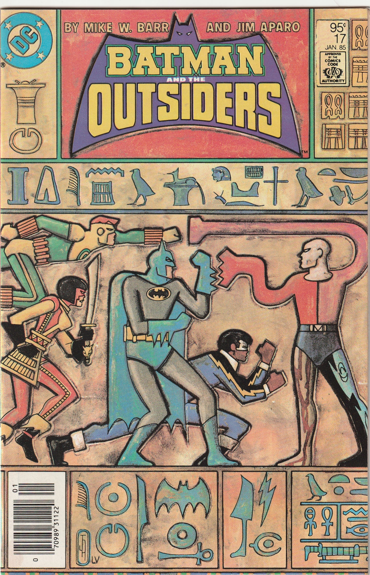 Batman And The Outsiders #17 (1985) - Canadian Price Variant