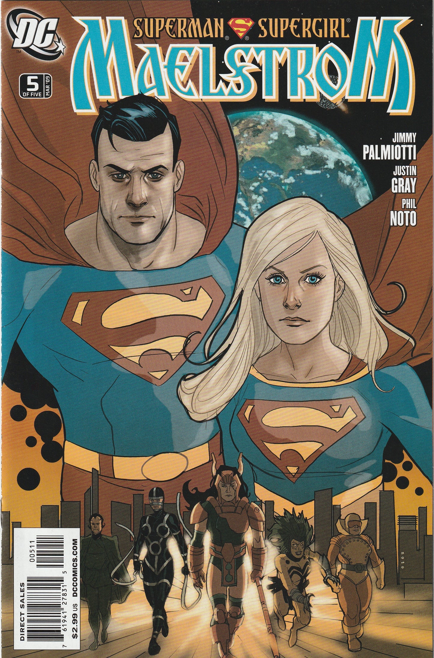 Superman Supergirl Maelstrom (2009) - Complete 5 issue mini-series