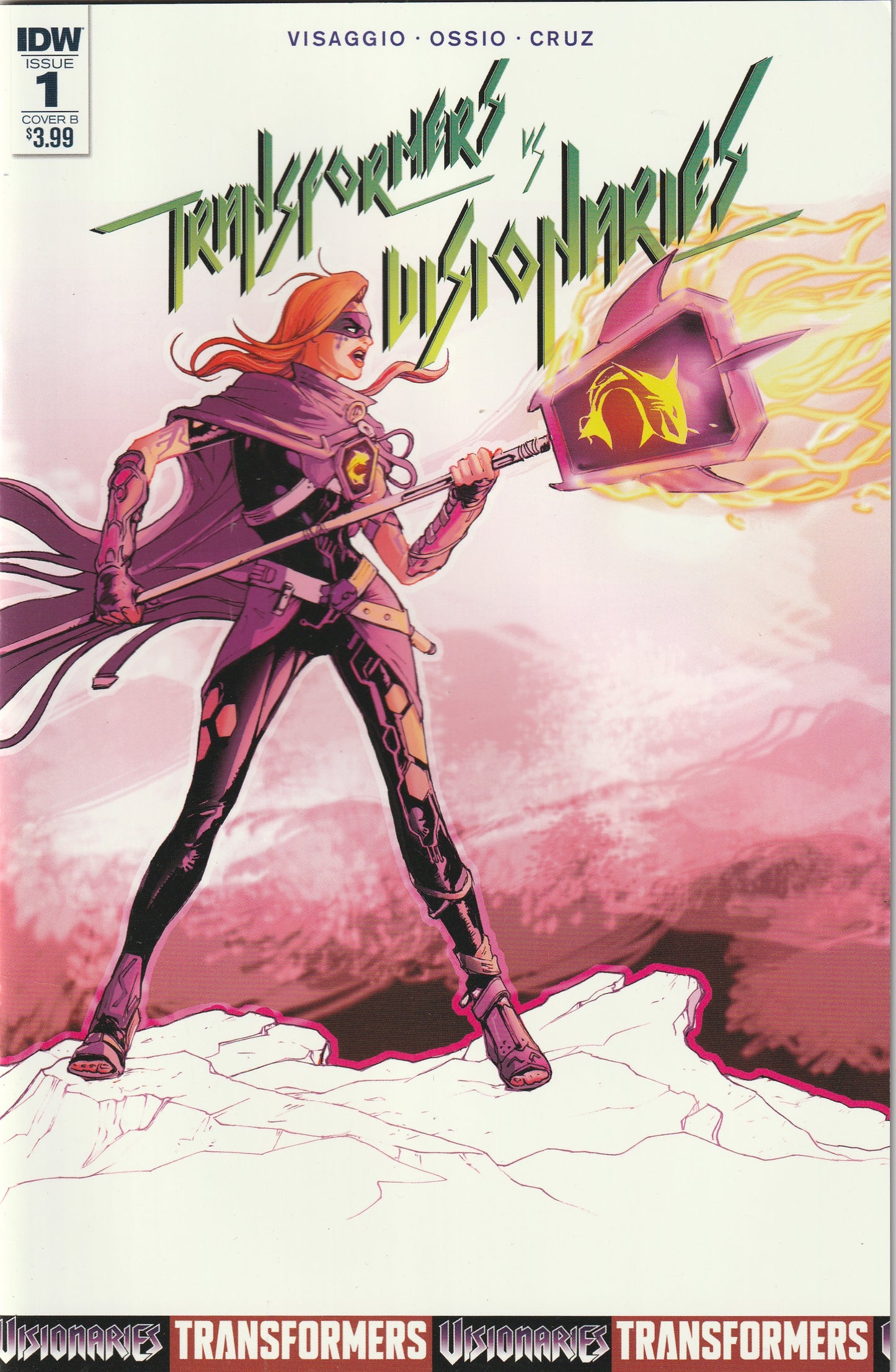 TransFormers vs Visionaries (2017-2018) - 5 issue mini series
