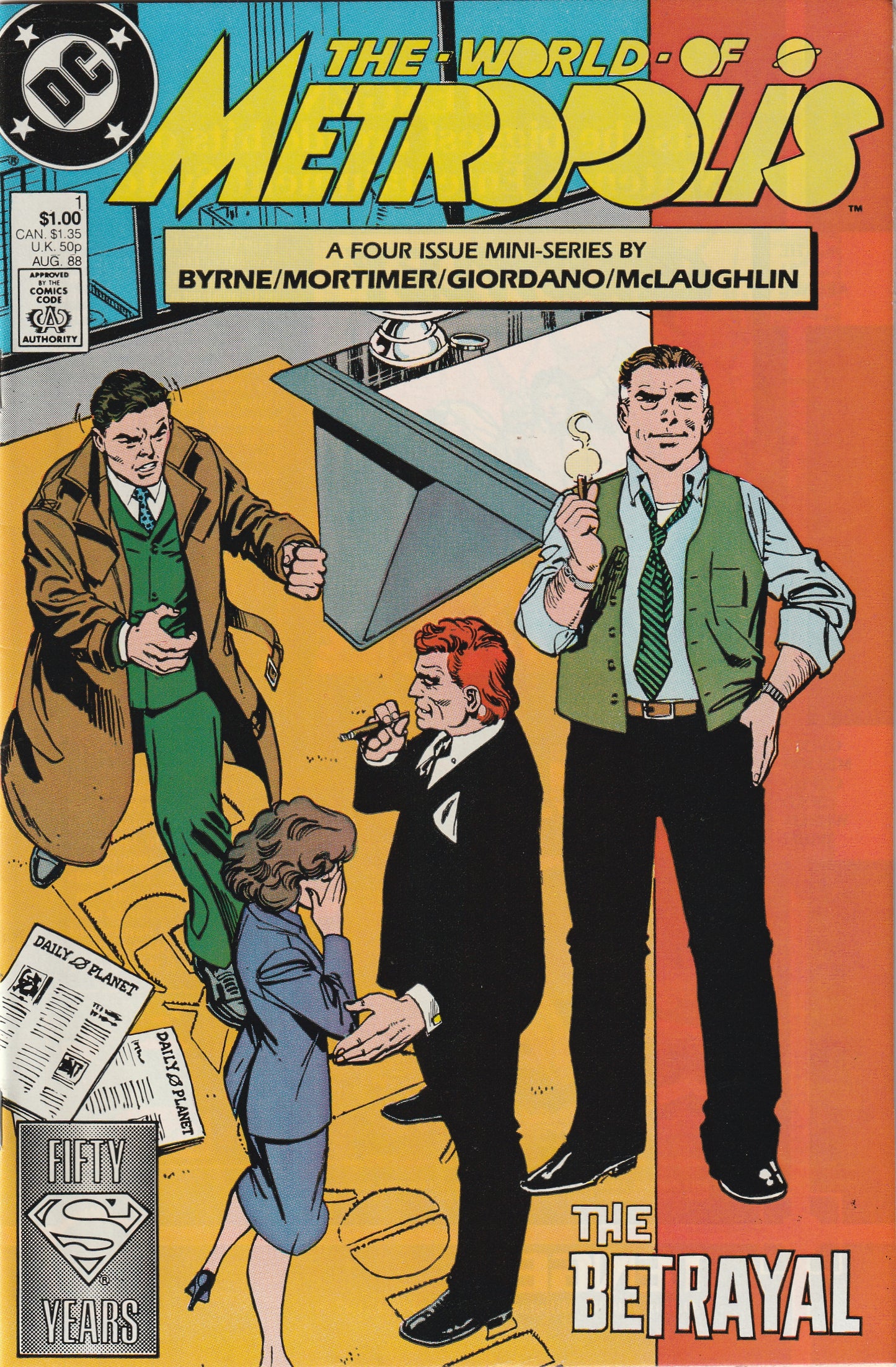 The World of Metropolis (1988) - Complete 4 issue mini-series