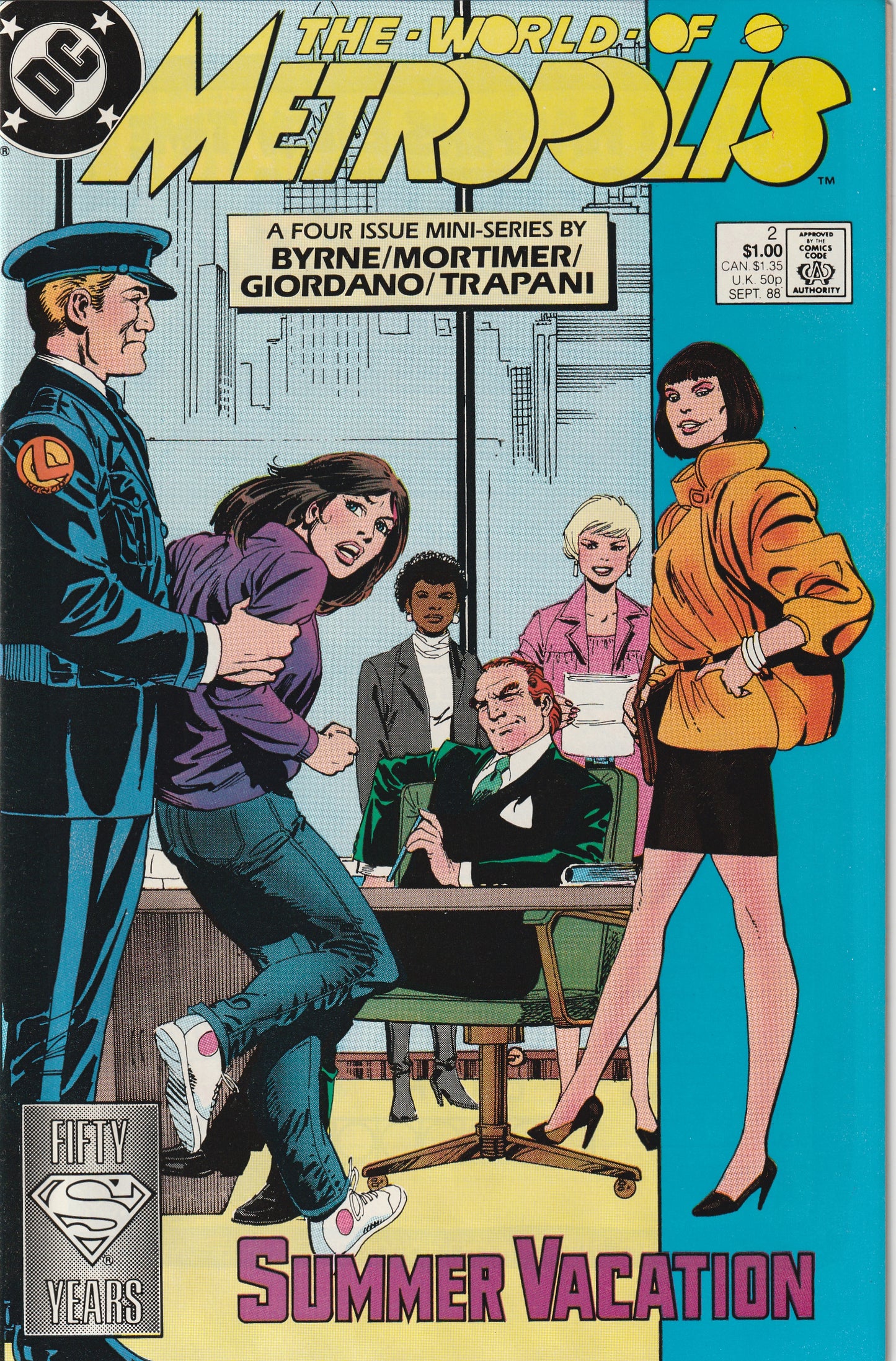 The World of Metropolis (1988) - Complete 4 issue mini-series