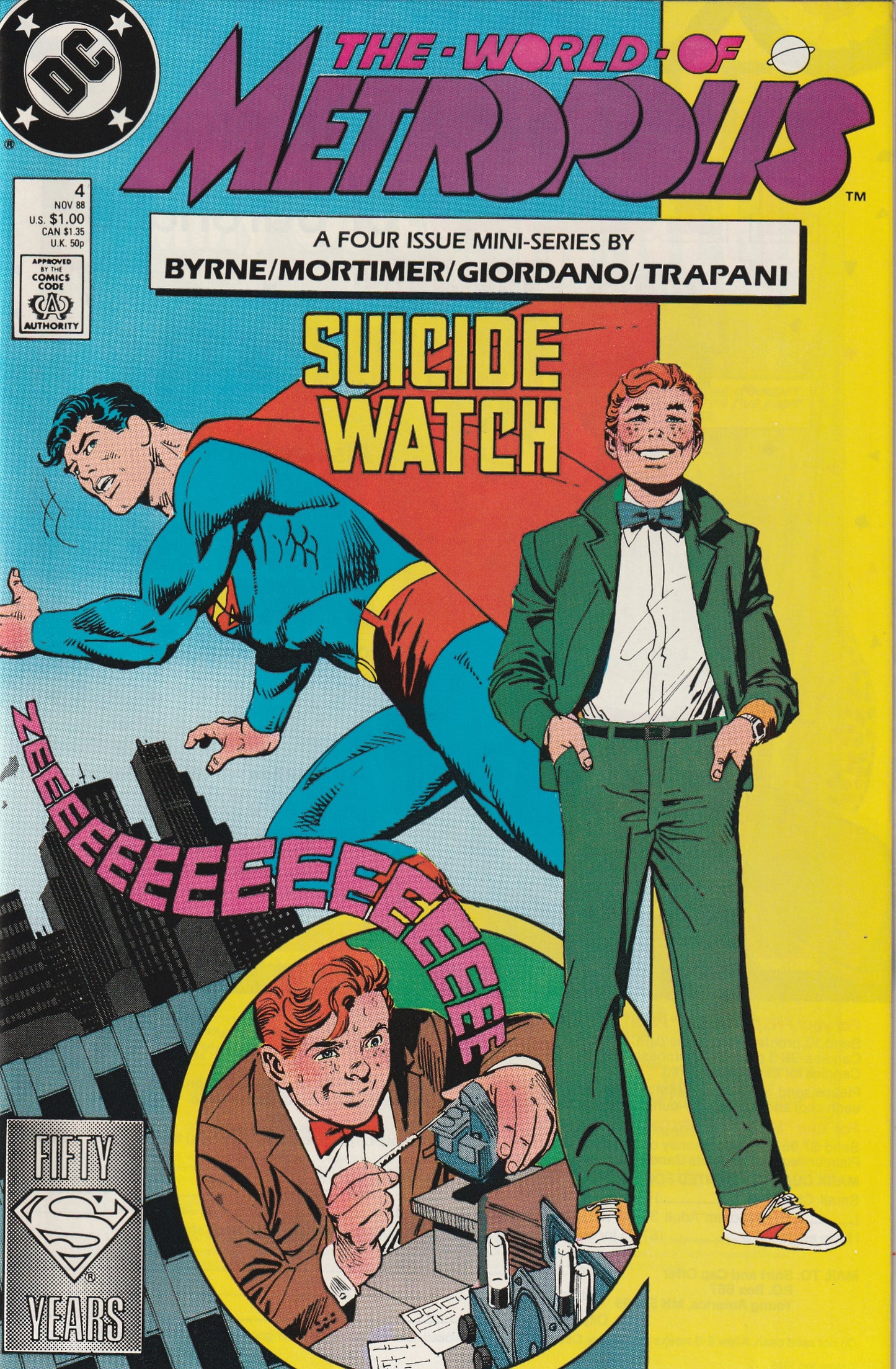 The World of Metropolis (1988) - Complete 4 issue mini-series