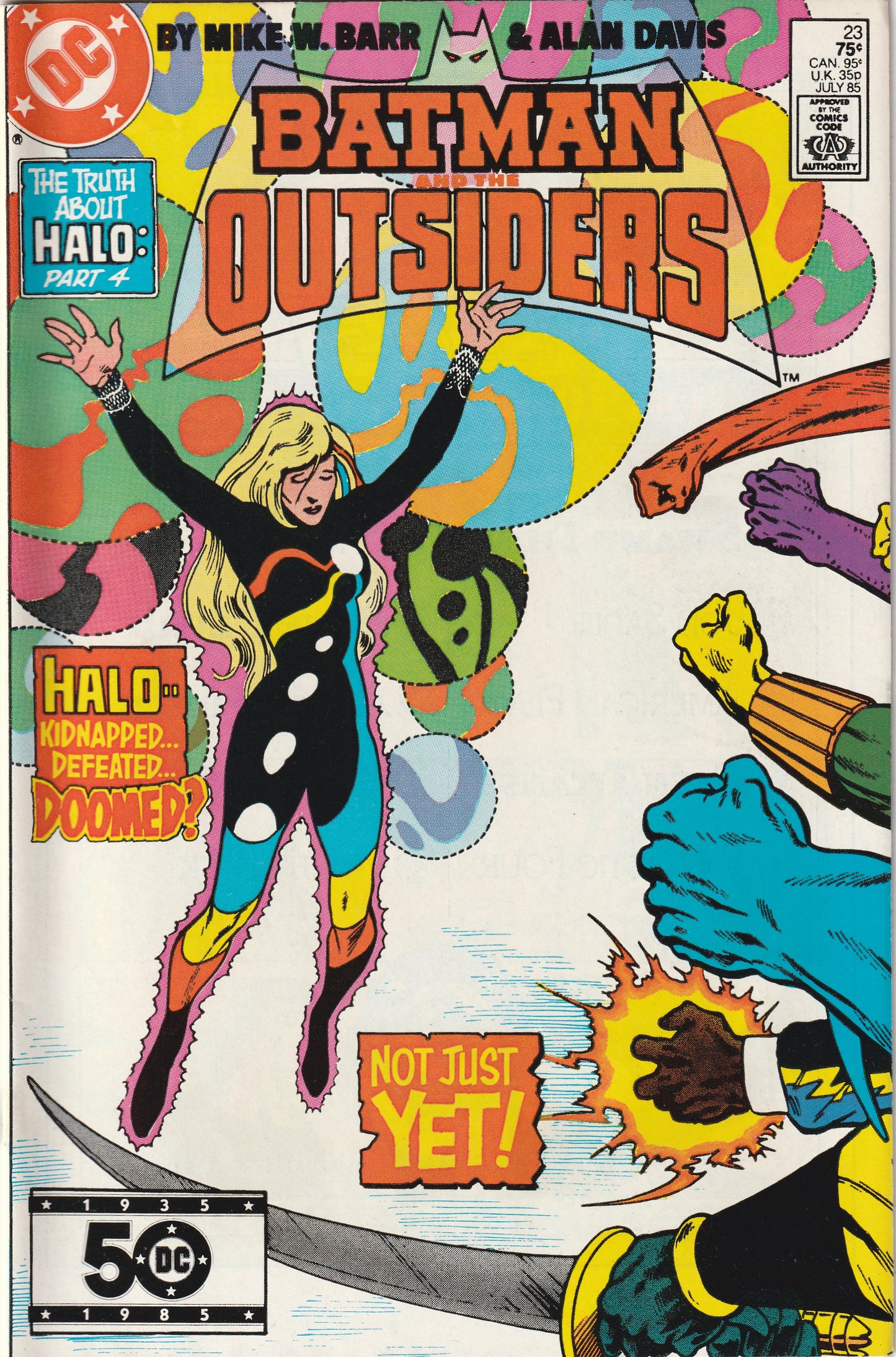 Batman And The Outsiders #23 (1985)