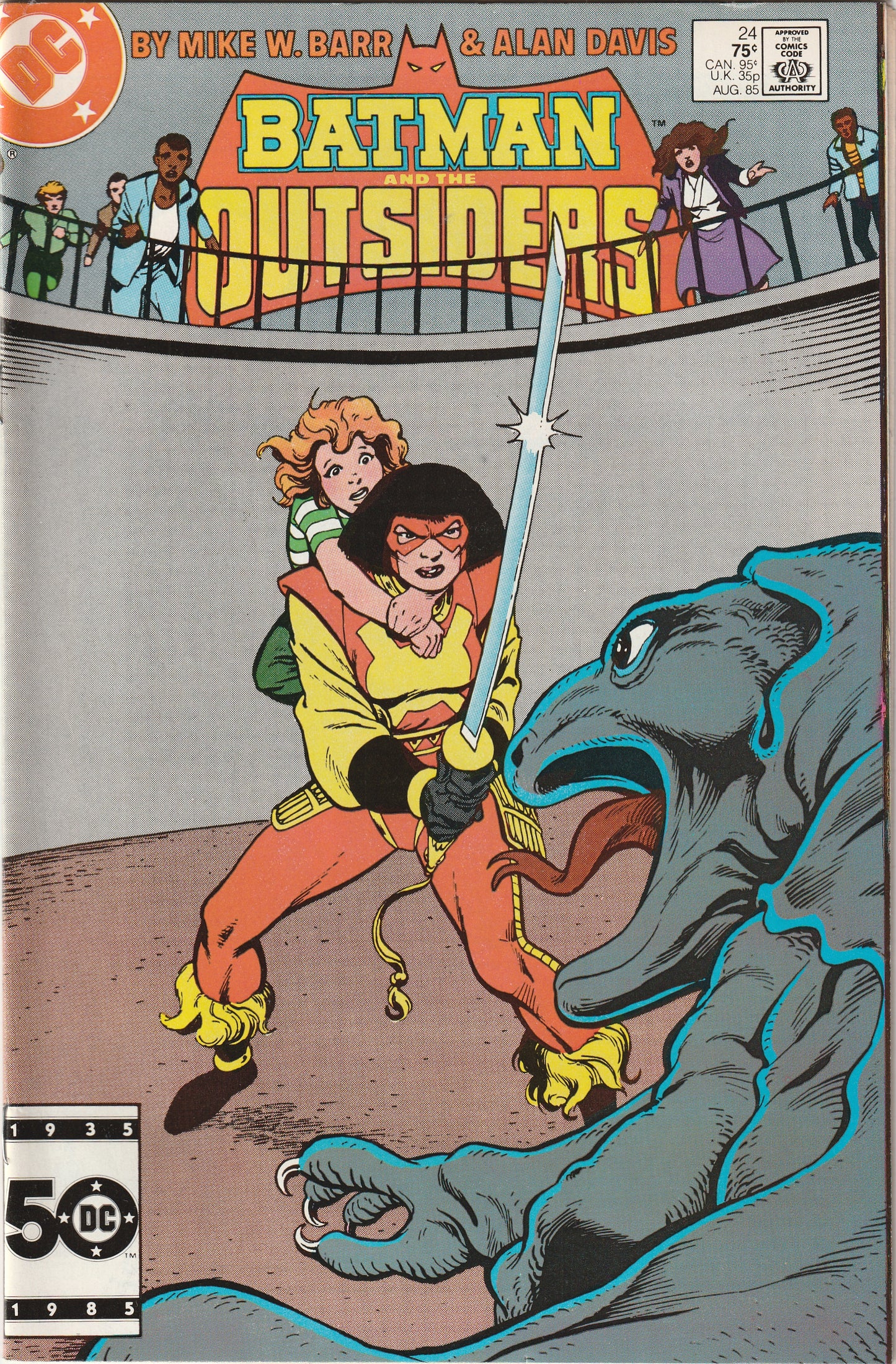 Batman And The Outsiders #24 (1985)