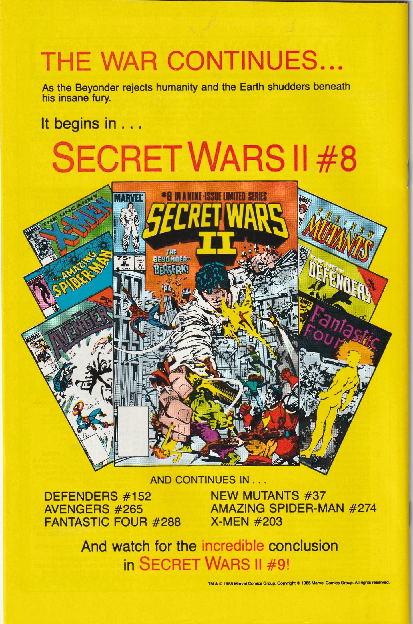 New Mutants #36 (1985)