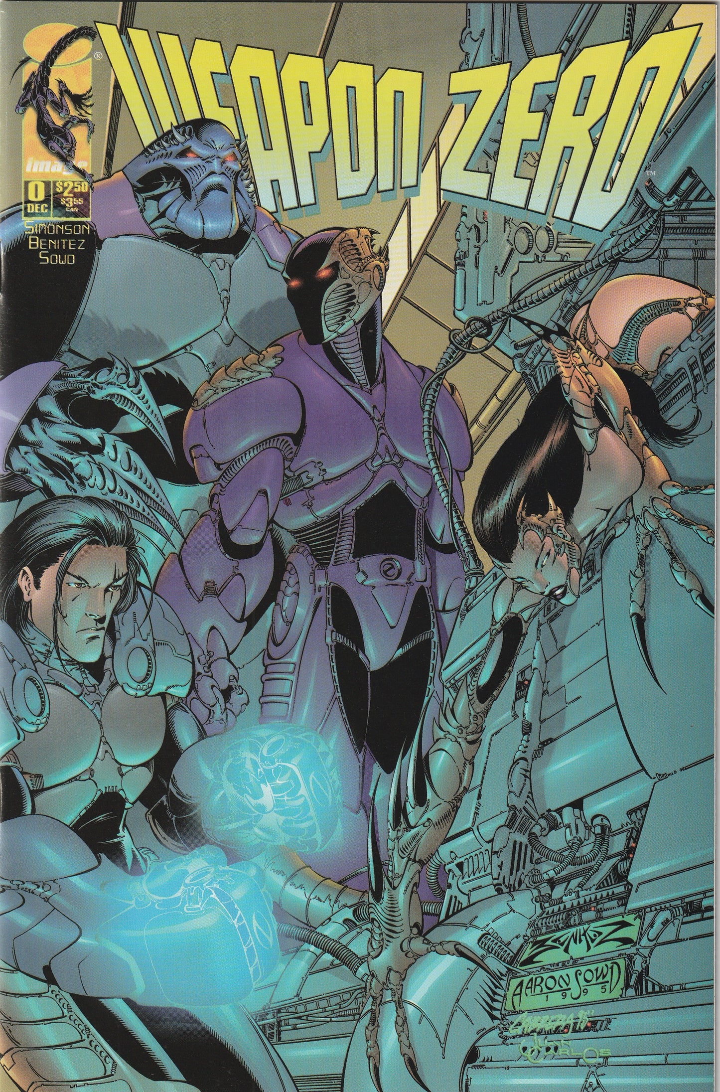 Weapon Zero (1995) - 5 issue series