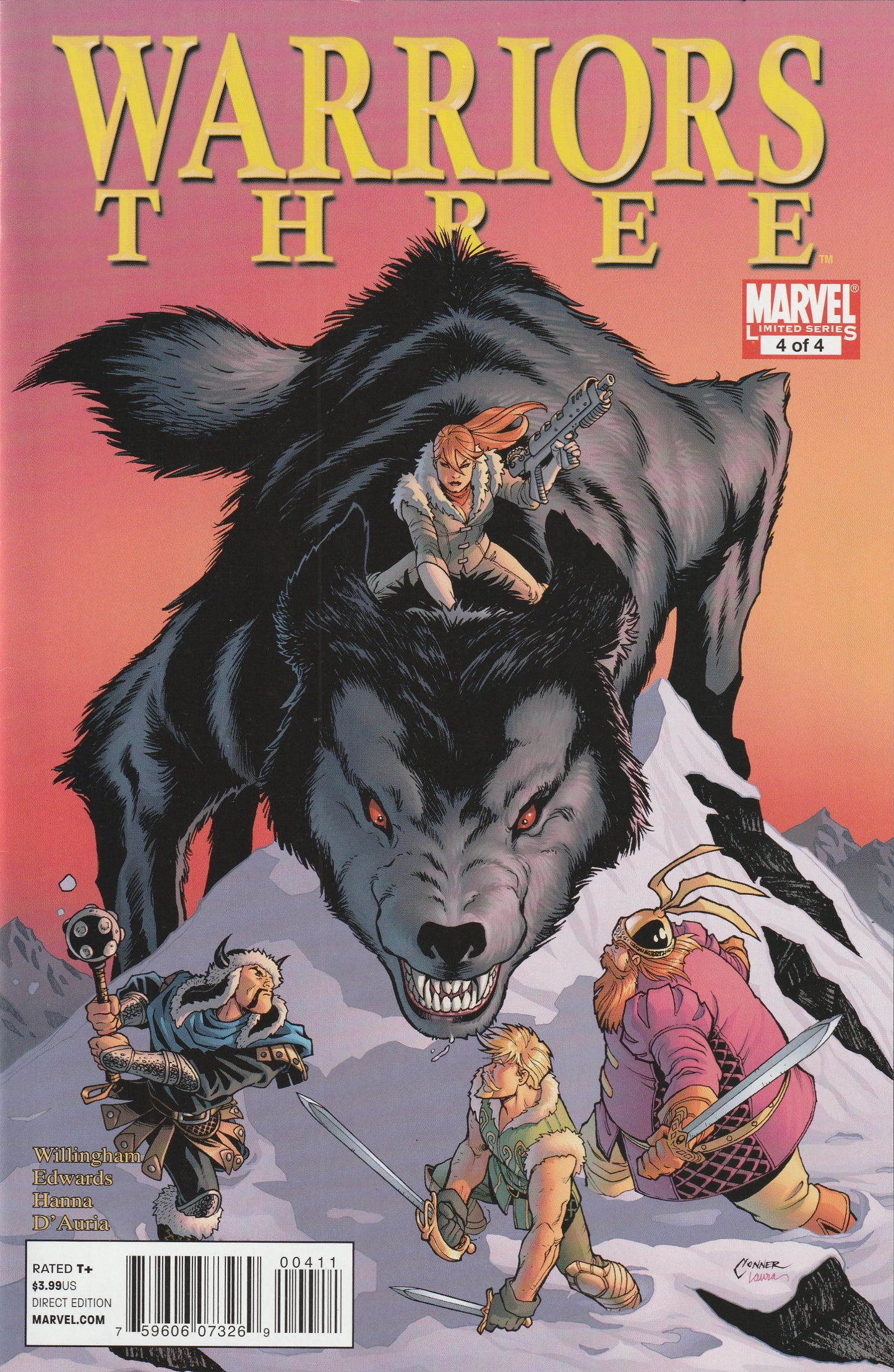 Warriors Three (2011) - 4 issue mini series