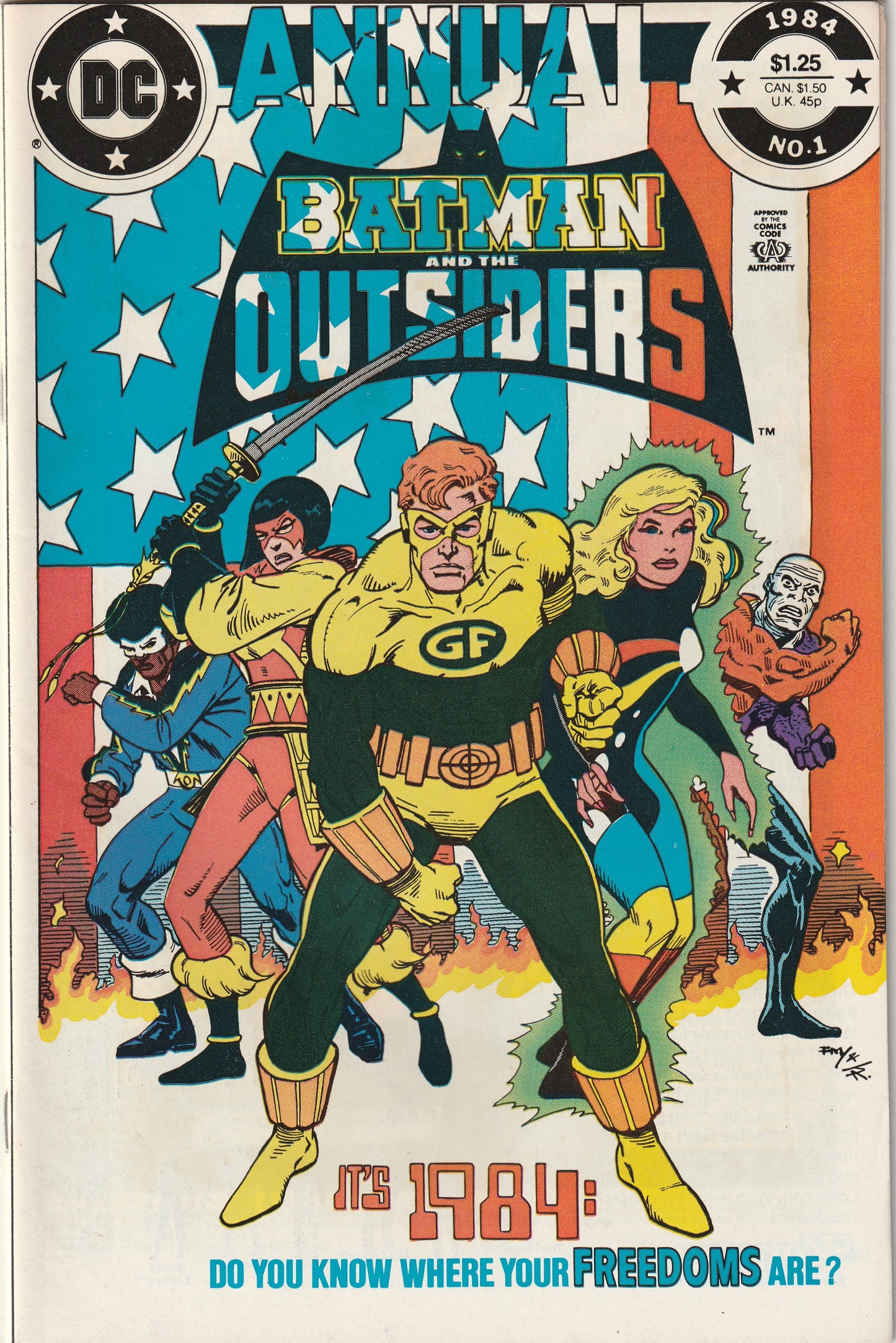 Batman And The Outsiders Annual #1 (1984)