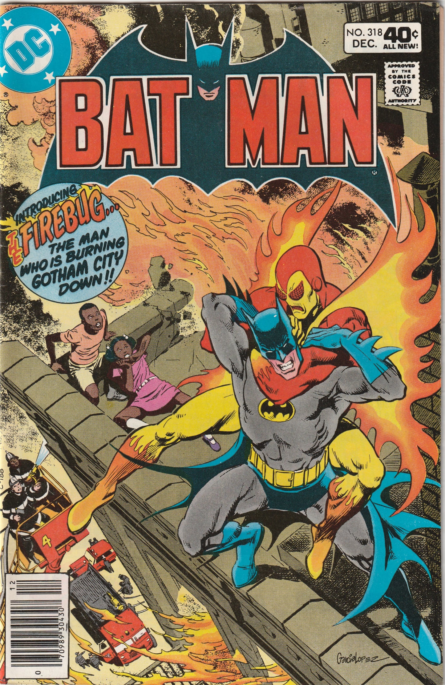 Batman #318 (1979) - 1st Appearance of Firebug