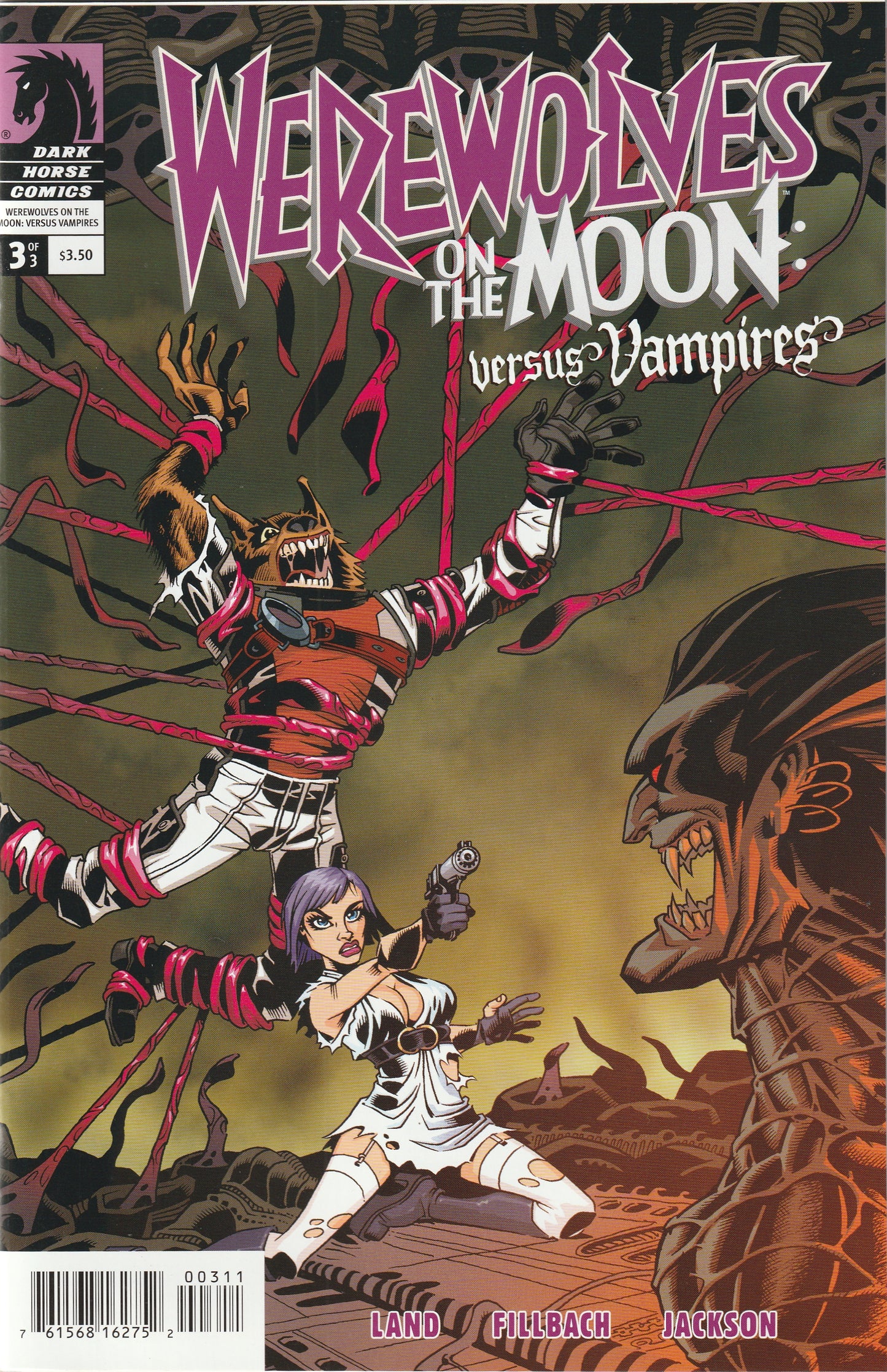 Werewolves on the Moon vs Vampires (2009) - 3 issue mini series
