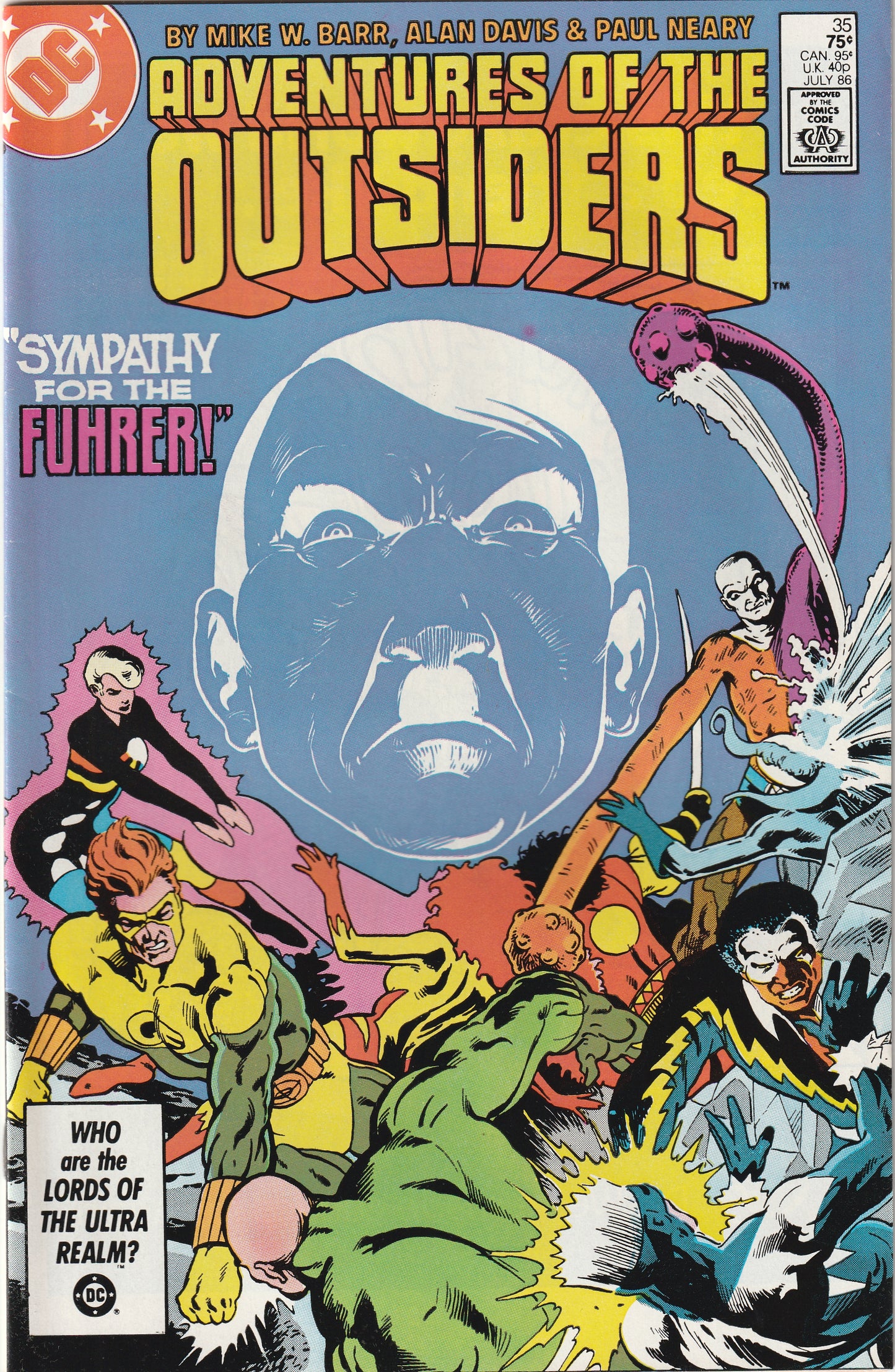 Adventures of The Outsiders #35 (1986)