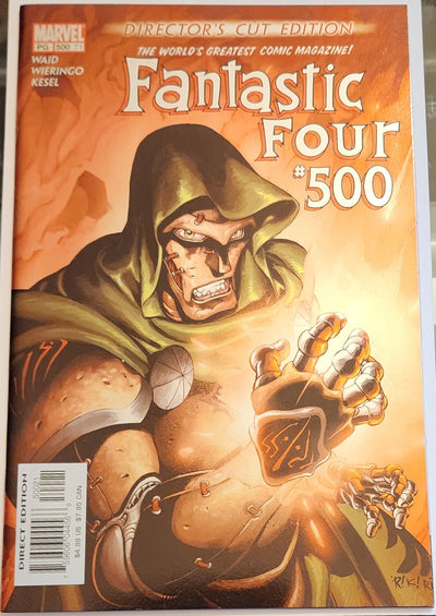 Fantastic Four #500 (2003) - Anniversary Issue, Director's Cut Edition, Foil cover