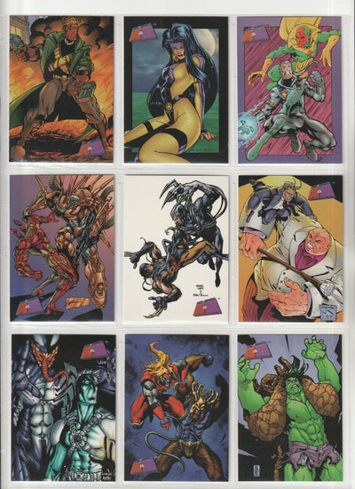 1997 Fleer/Skybox - Marvel vs Wildstorm - Complete base set