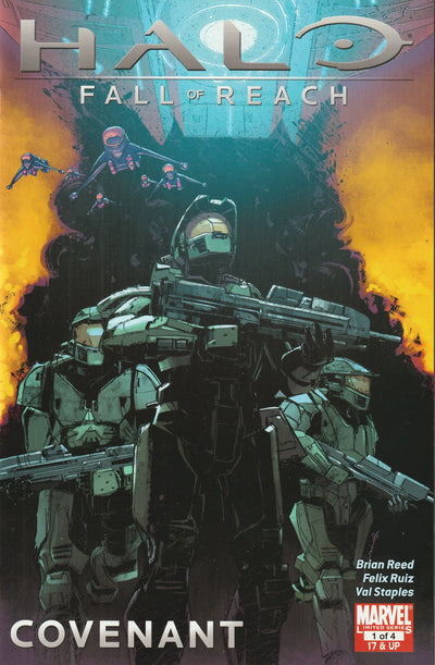 Halo: Fall of Reach - Covenant (2011) - 4 issue mini series