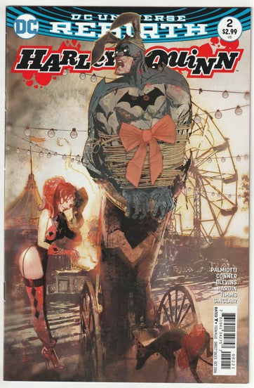 Harley Quinn #2 (2016) - Rebirth - Bill Sienkiewicz Variant Cover