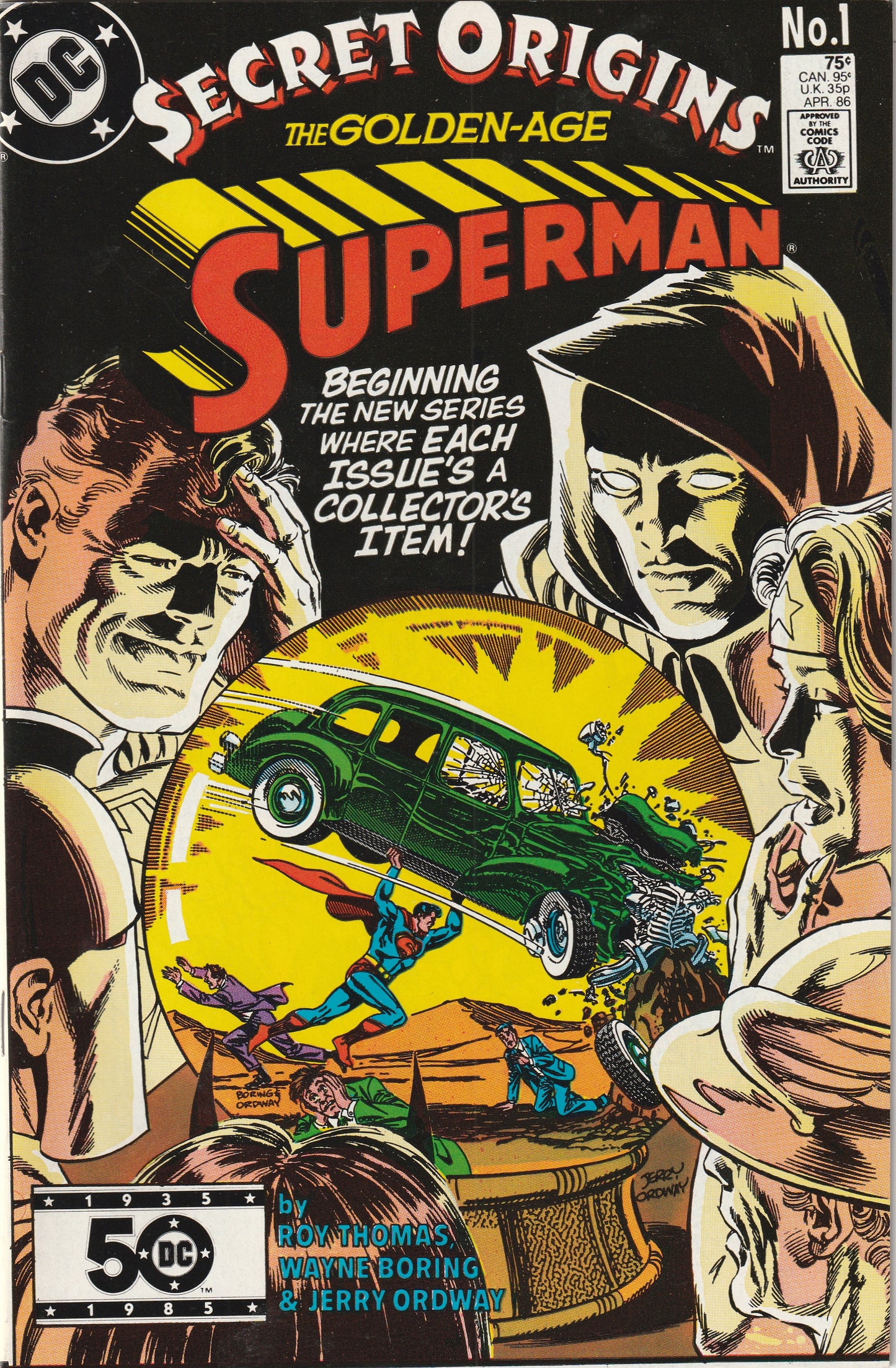 Secret Origins #1 (1986) - The Golden-Age Superman