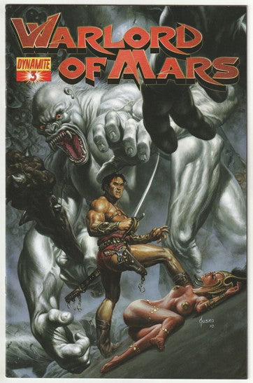 Warlord of Mars #3 (2010) - Joe Jusko Cover