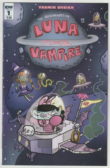 The Adventures of Luna the Vampire (2016) - 3 issue mini series