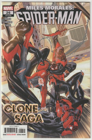 Miles Morales: Spider-Man #26 (LGY #266, 2021) - 1st full appearance of Shift & Mindspinner