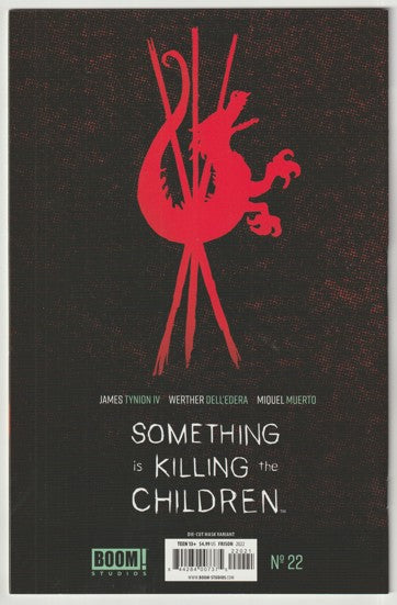 Something is Killing the Children #22 (2022) - Jenny Frison Die-Cut Mask Cover