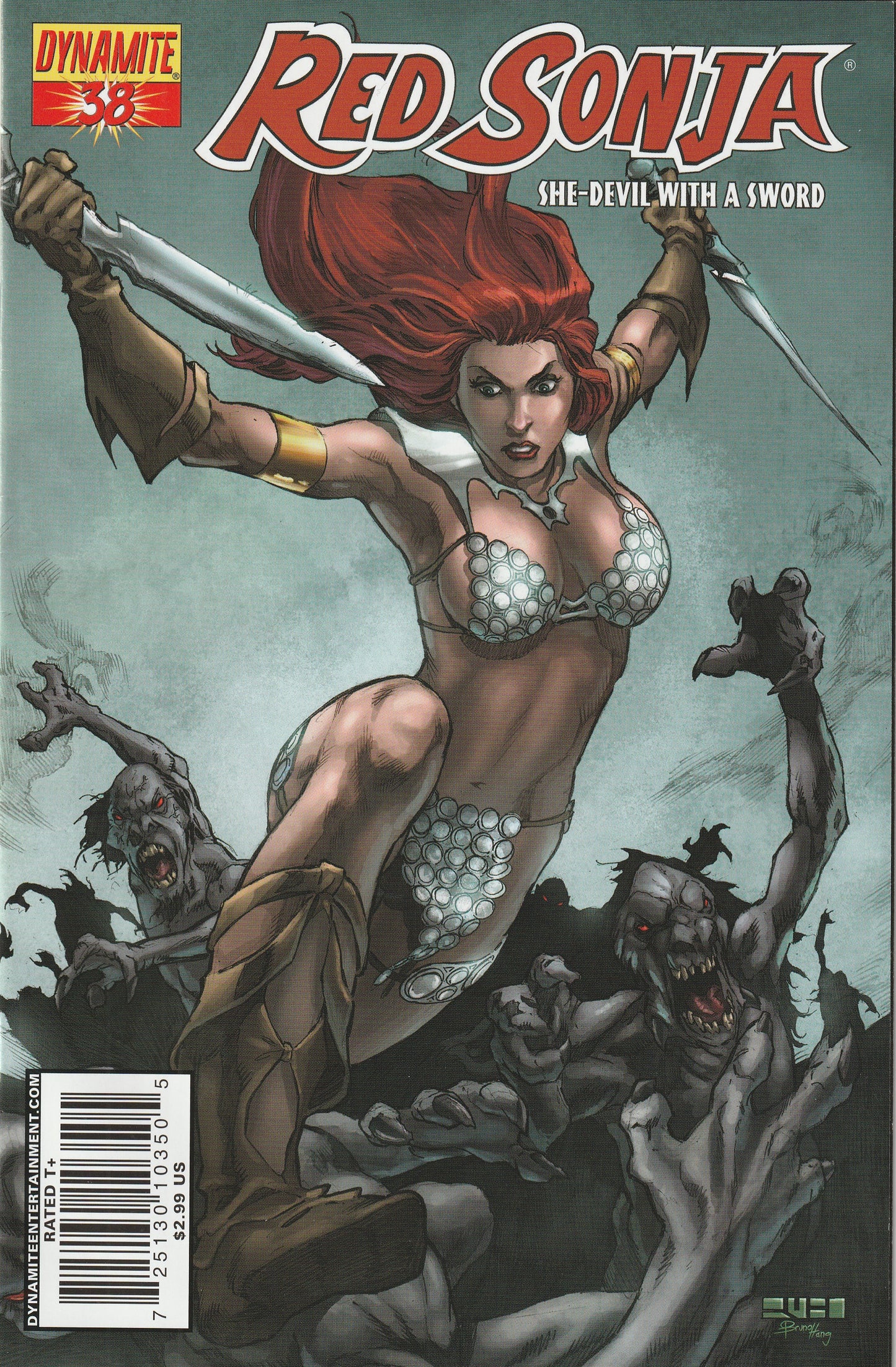 Red Sonja #38 (2008) - Mel Rubi Cover