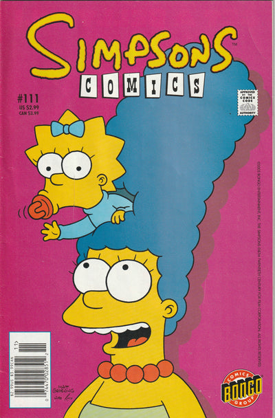 Simpsons Comics #111 (2005)