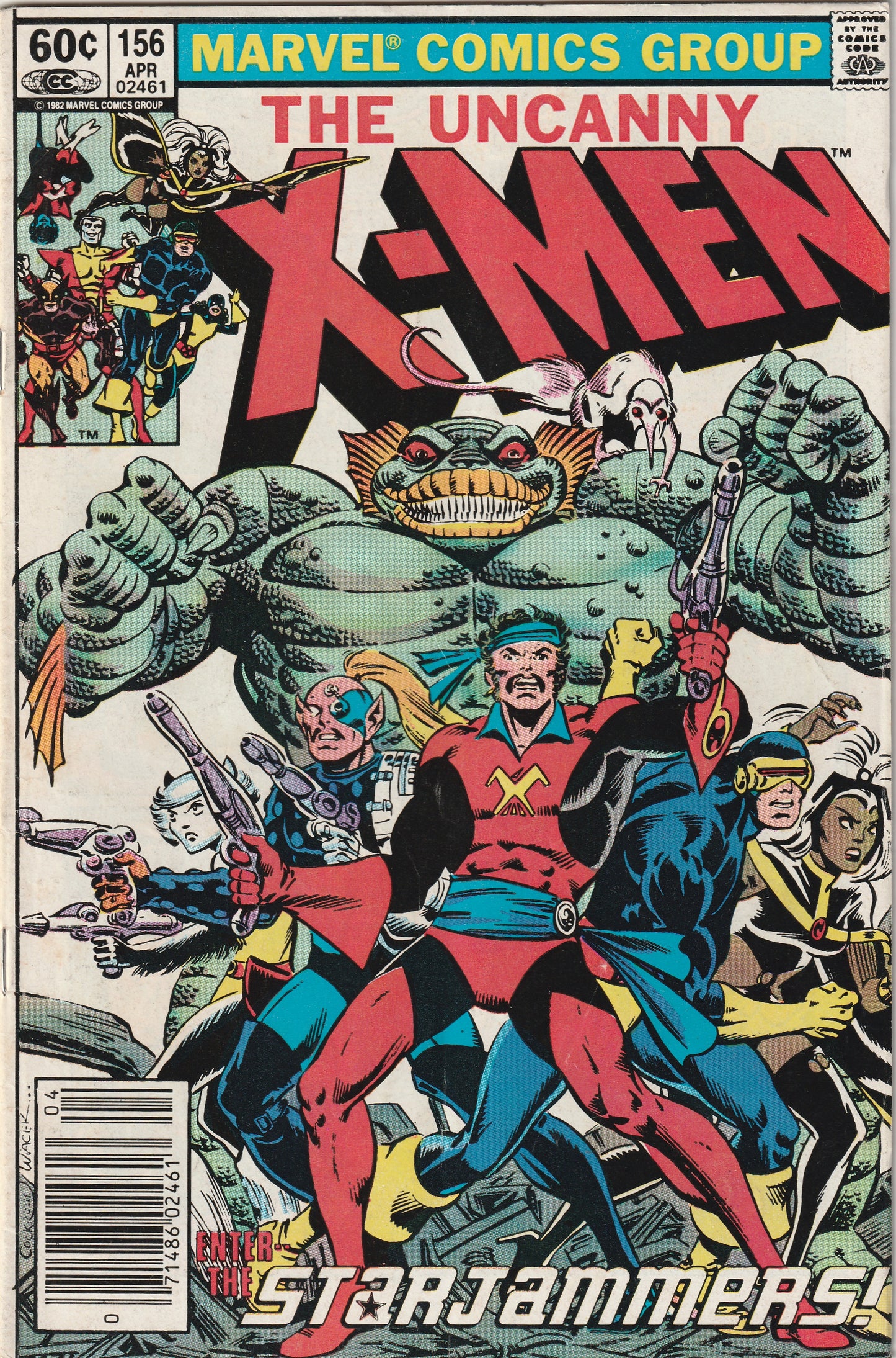 Uncanny X-Men #156 (1982) - 1st appearance of Sikorsky (Robot Medic)