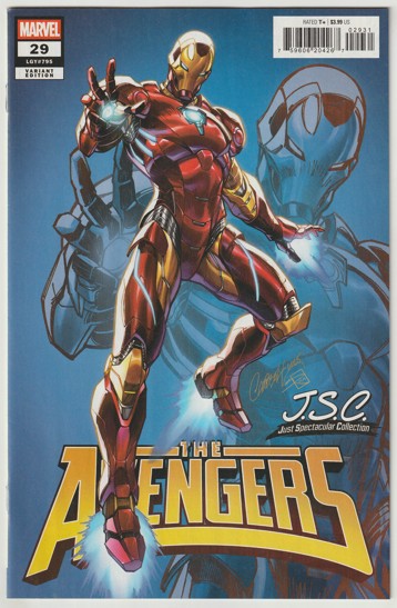 Avengers #29 (LGY #795) (2025) - J. Scott Campbell - Just Spectacular Collection Variant Cover
