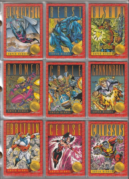 1993 Skybox X-Men: Series 2 - Complete base set