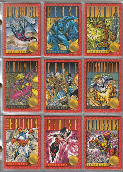 1993 Skybox X-Men: Series 2 - Complete base set