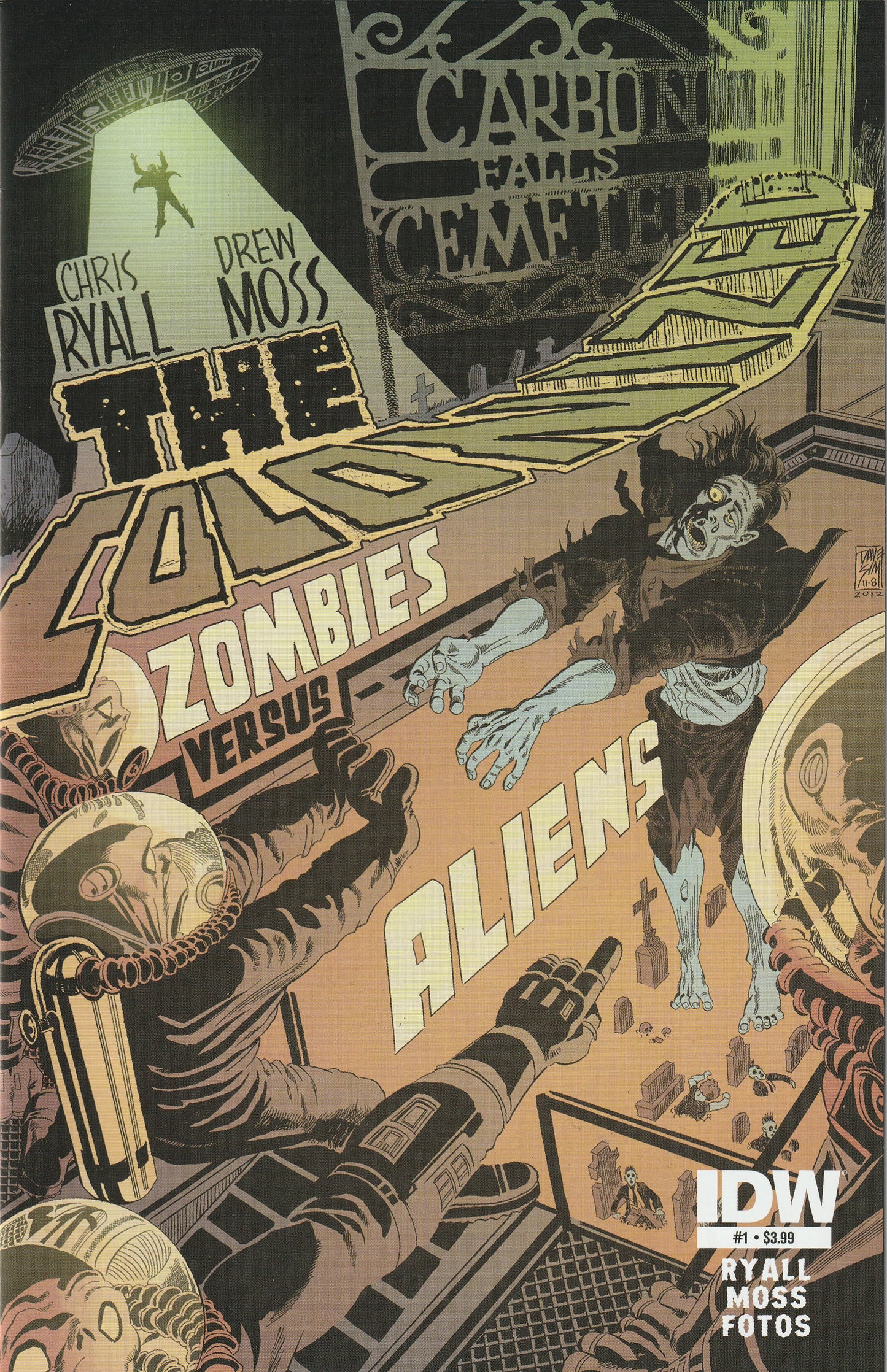 The Colonized (2013) - 4 issue mini series