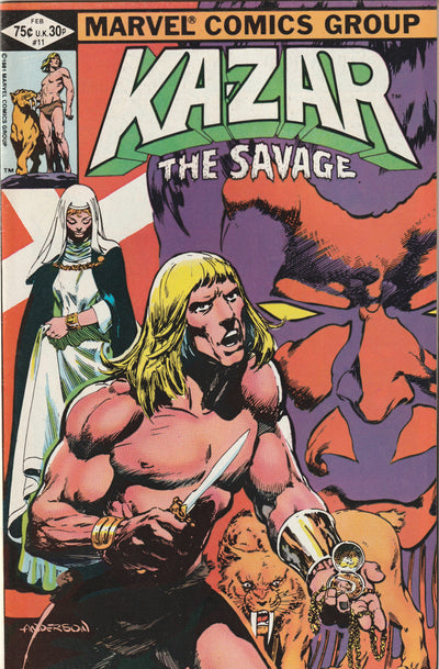 KA-ZAR The Savage #11 (1982)
