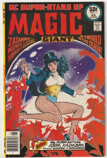 DC Super Stars #11 (1977) of Magic - 1st Solo Book for Zatanna