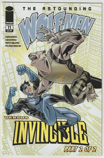 The Astounding Wolf-Man #11 (2008) - Invincible crossover