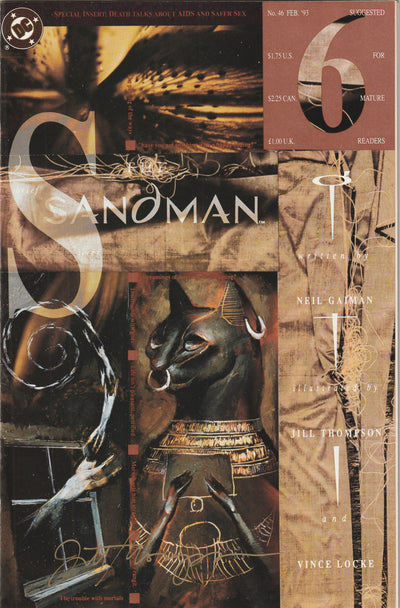 Sandman #46 (1993) - Autographed by Jill Thompson