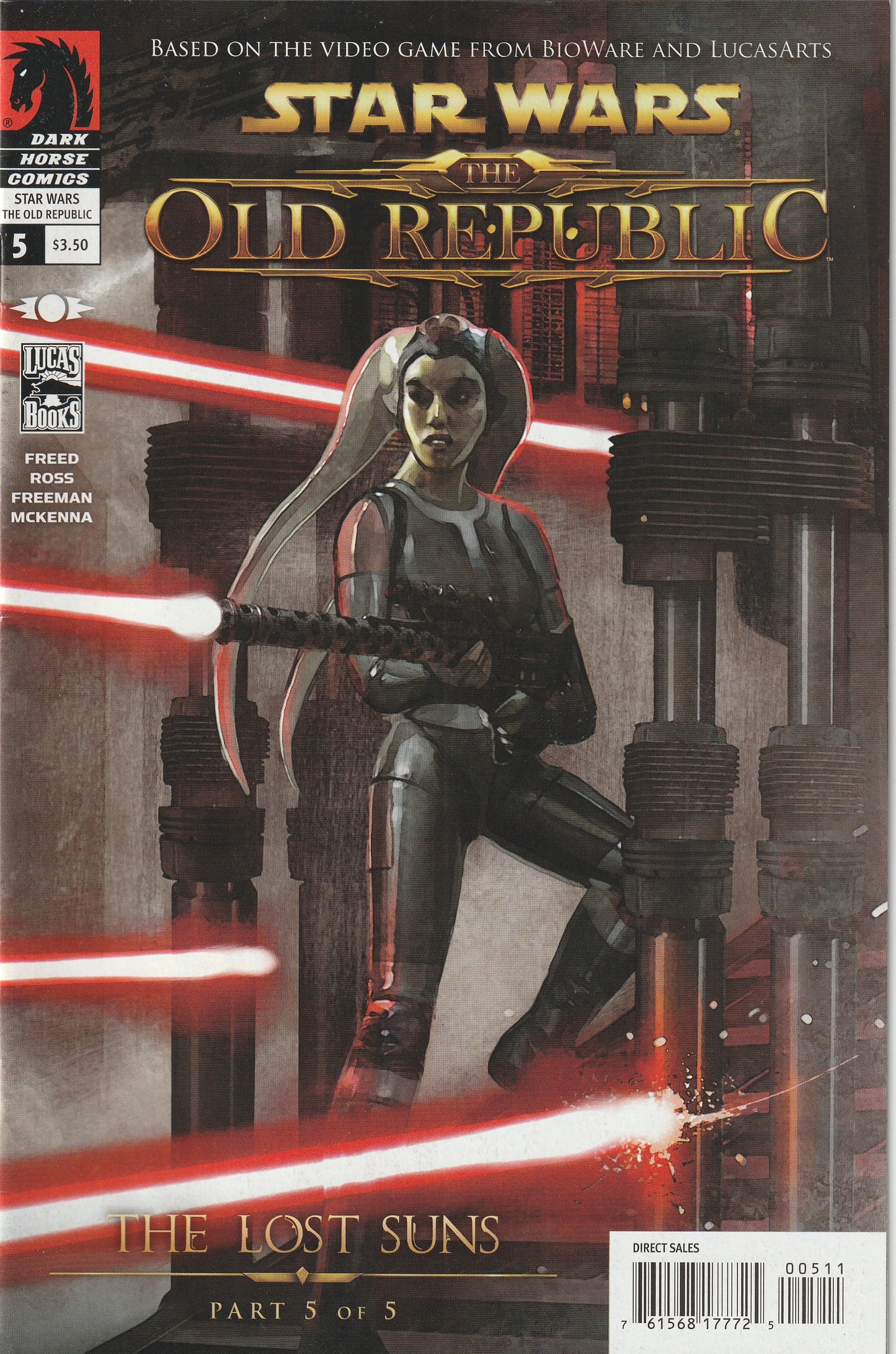 Star War: The Old Republic - The Lost Suns #5 (2011)