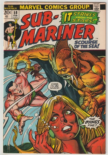 The Sub-Mariner #58 (1973) - 1st Appearance of Tamara Rahn
