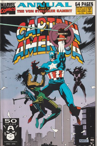 Captain America Annual #10 (1991) - Origin Bushmaster