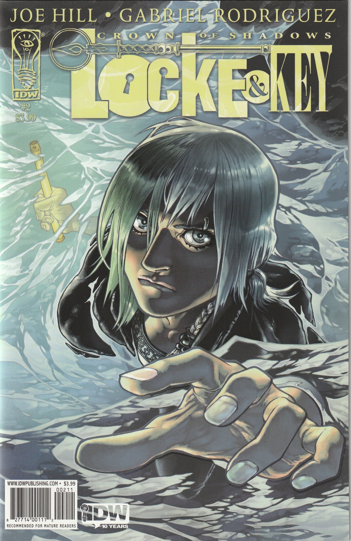 Locke & Key: Crown of Shadows #2 (of 6, 2009) - Joe Hill
