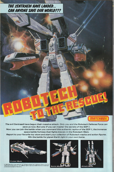 Robotech: The Macross Saga #11 (1986) - Double cover!