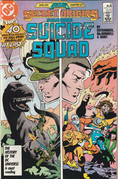 Secret Origins #14 (1987) - Origins of Suicide Squad, Team X, Amanda Waller