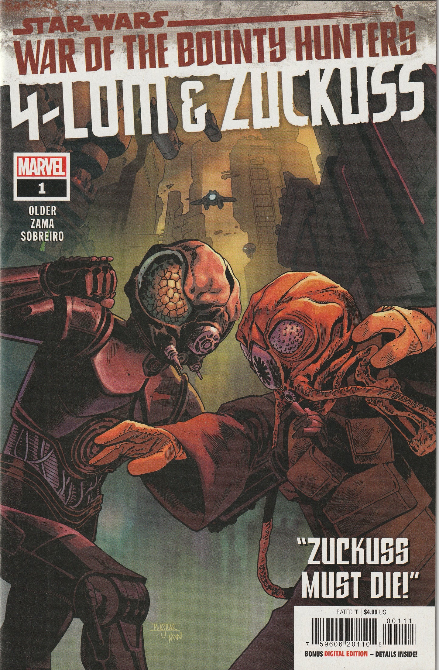 Star Wars: War of the Bounty Hunters - 4-Lom & Zuckuss #4 (2021)