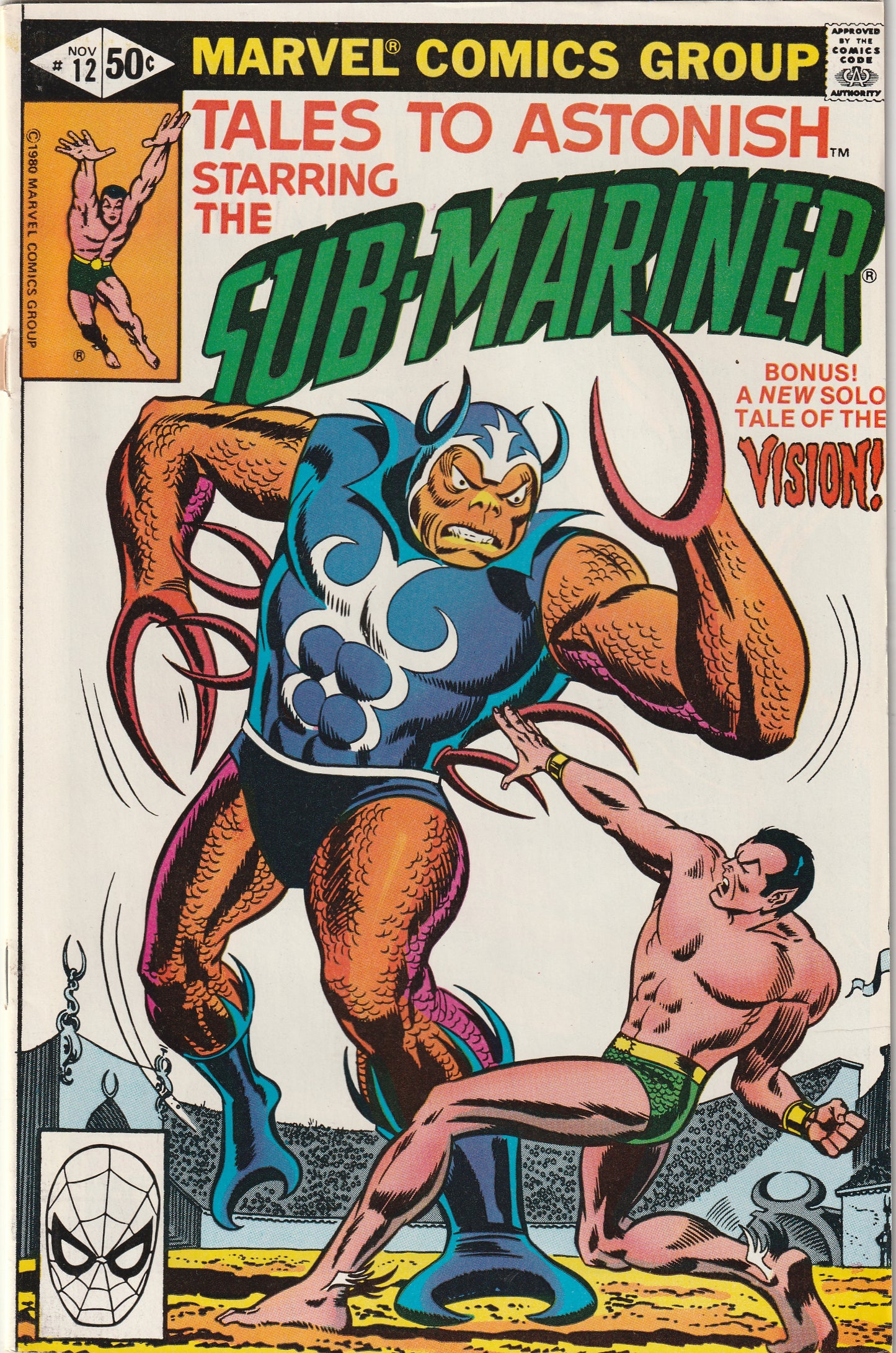 Tales To Astonish #12 (1980) - Featuring Sub-Mariner reprints