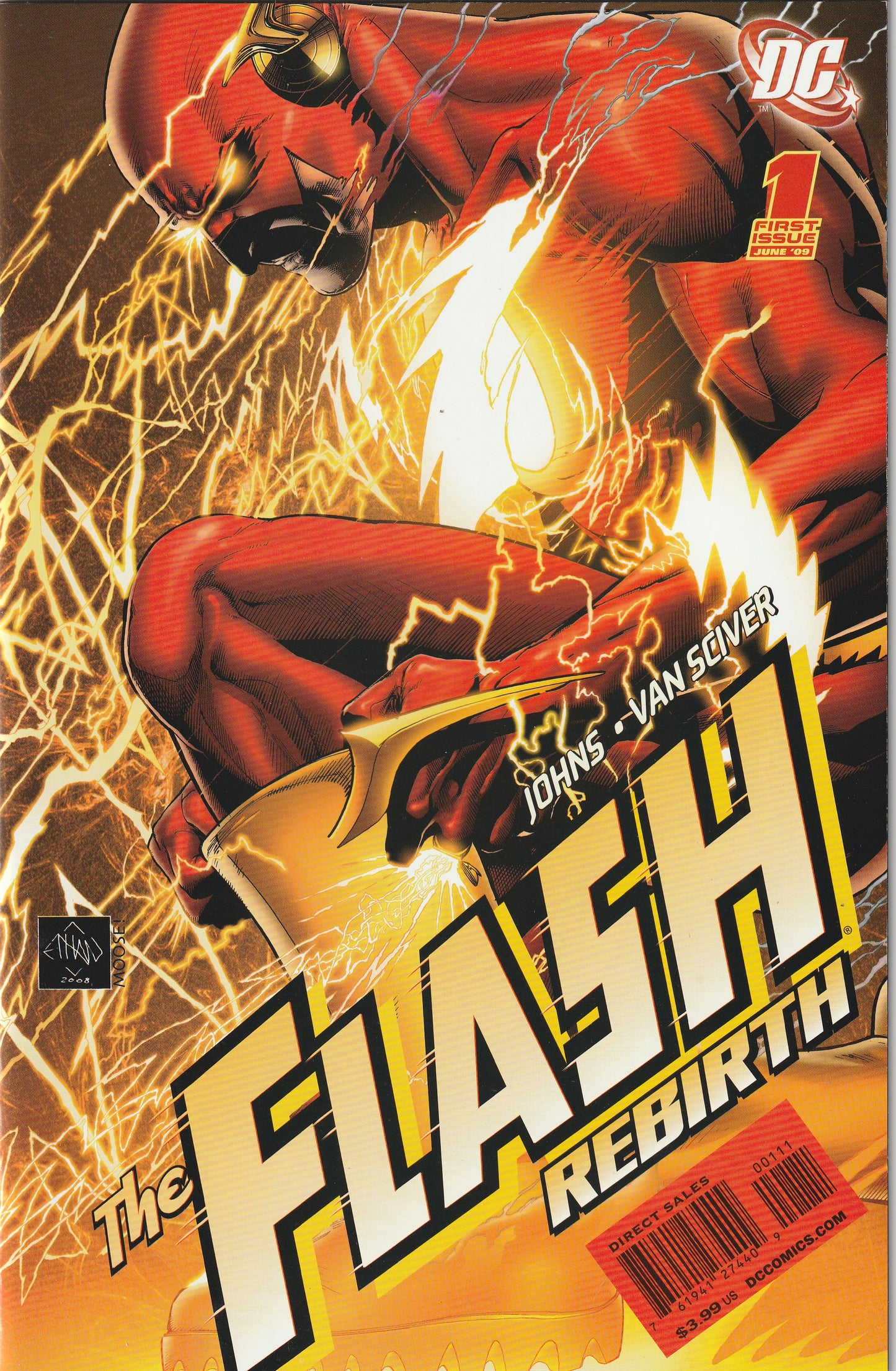 The Flash: Rebirth #1 (2009) - Geoff Johns, Ethan Van Sciver