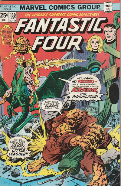 Fantastic Four #160 (1975) - 1st Appearance of Albert DeVoor