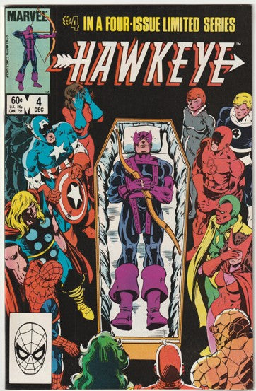Hawkeye (1983) - 4 issue mini series - Origin of Hawkeye