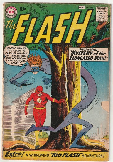 Flash #112 (1960) - 1st Appearance of the Elongated Man