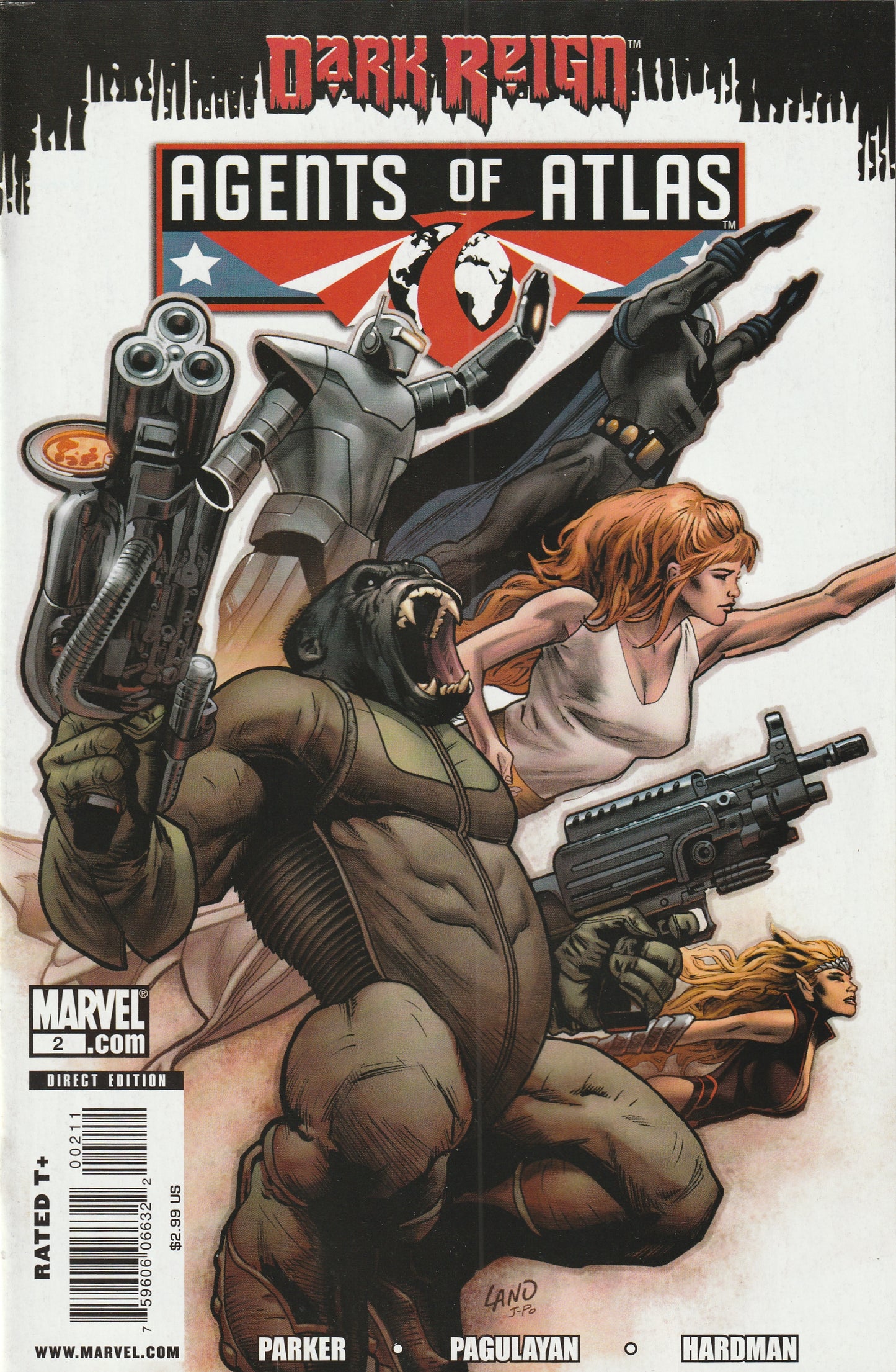 Agents of Atlas #2 (2009) - Dark Reign tie-in