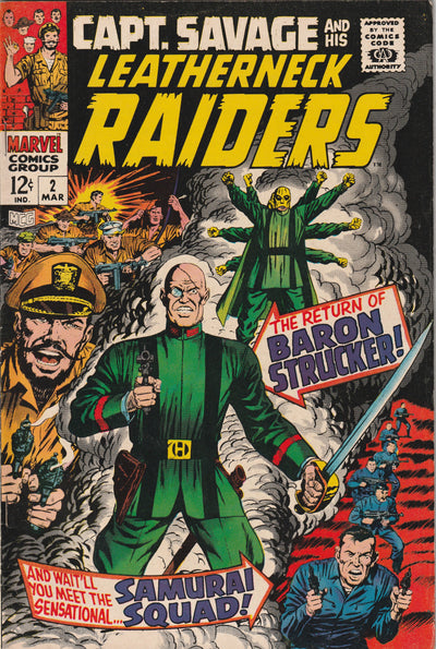 Capt. Savage and His Leatherneck Raiders #2 (1968)